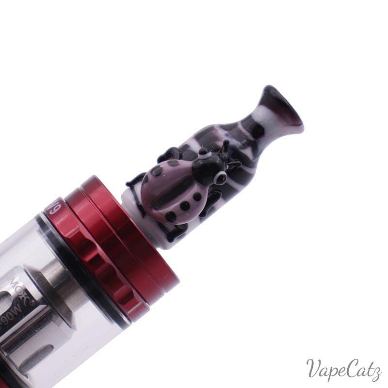 510-fancy-glass-with-lady-bug-drip-tip-y8-vape-accessories-510-replacement-tips-636628