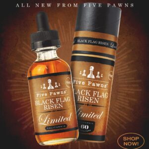 Black Flag Risen by Five Pawns - ***Limited Edition *** E-Liquid Five Pawns