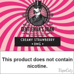Creamy Strawberry E-Liquid Gentleman's Draw