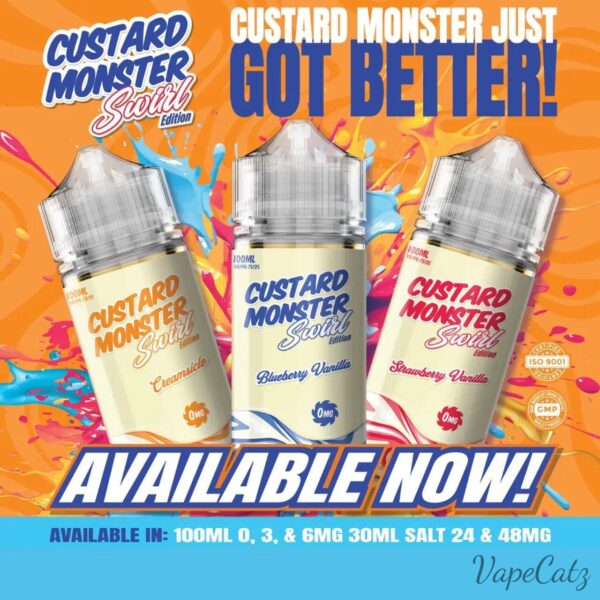 Custard Monster SWIRLs 100ml