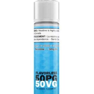 Flavorless or UnFlavored Clear 50VG 50PG E-Liquid DashVapes 60ml 3mg