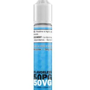 Flavorless or UnFlavored Clear 50VG 50PG E-Liquid DashVapes