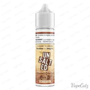 GOURMET UnSalted - Cafe D E-Liquid UN-SALT-ED