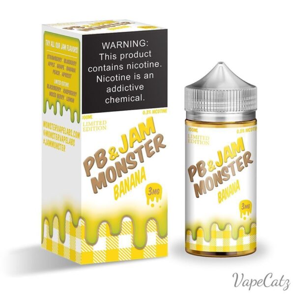PB & Jam Bananas 100ml