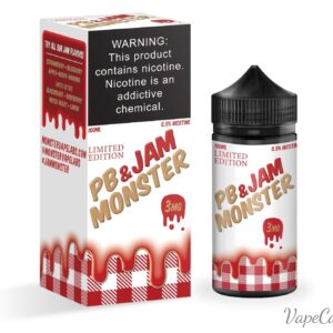 PB & Jam Strawberry E-Liquid PB&Jam