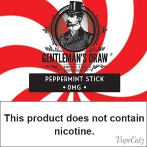 Peppermint Stick E-Liquid Gentleman's Draw