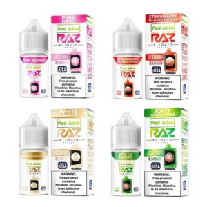 Raz Pod Juice salts High Content Salt E-Liquid High Content Salt E-Liquid