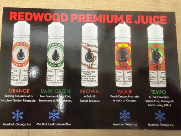 Redwood Premium E Juice