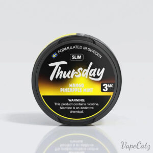 Thursday Slim & Moist Pouches Pouches Thursday Mango Pineapple Mint 3mg Single Can