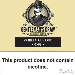 Vanilla Custard E-Liquid Gentleman's Draw