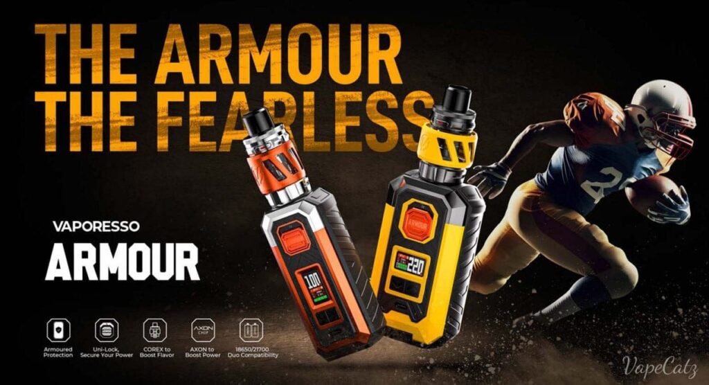 Vaporesso Armour S 100W Mod Kit with iTank 2 Atomizer 5ml Classic Collection Classic Collection